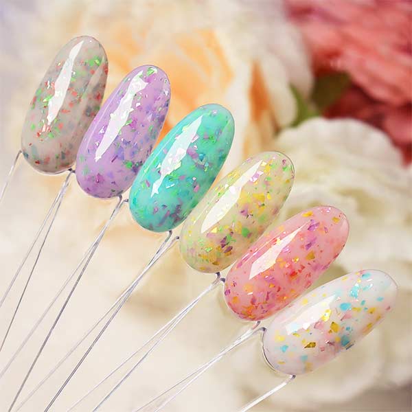 Оптовая дистрибуция хлопьевидной резиновой основы из фольги | Susansay