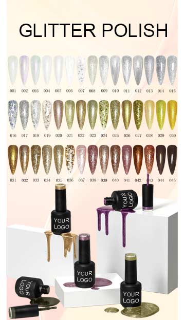 цвет лака с блестками | Susansay